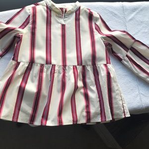 Janie and jack fully lined cotton blouse